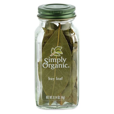 Simply Organic Bay Leaf 4g – Healthy Options.